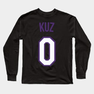 Kyle Kuzma 'KUZ' Nickname Jersey - Los Angeles Lakers Long Sleeve T-Shirt